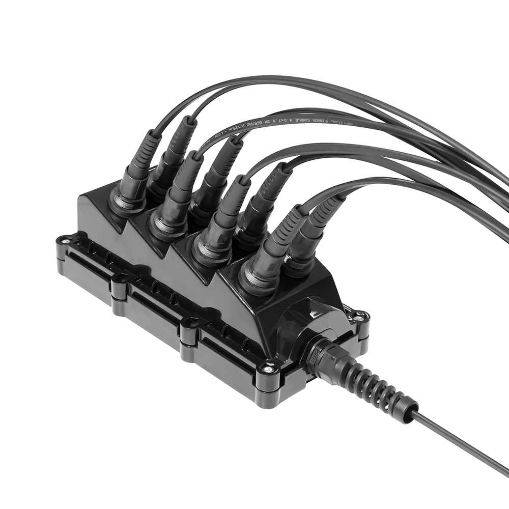 MiniSC/PTLC/ODVA-LC/AARC(ODC)/H-Connector adapter in outdoor waterproof FTTX Enclosure with Bundle Connection Project, MiniSC/PTLC/ODVA-LC/AARC(ODC)/H-Connector adapter in outdoor waterproof FTTX Enclosure with Bundle Connection Project,